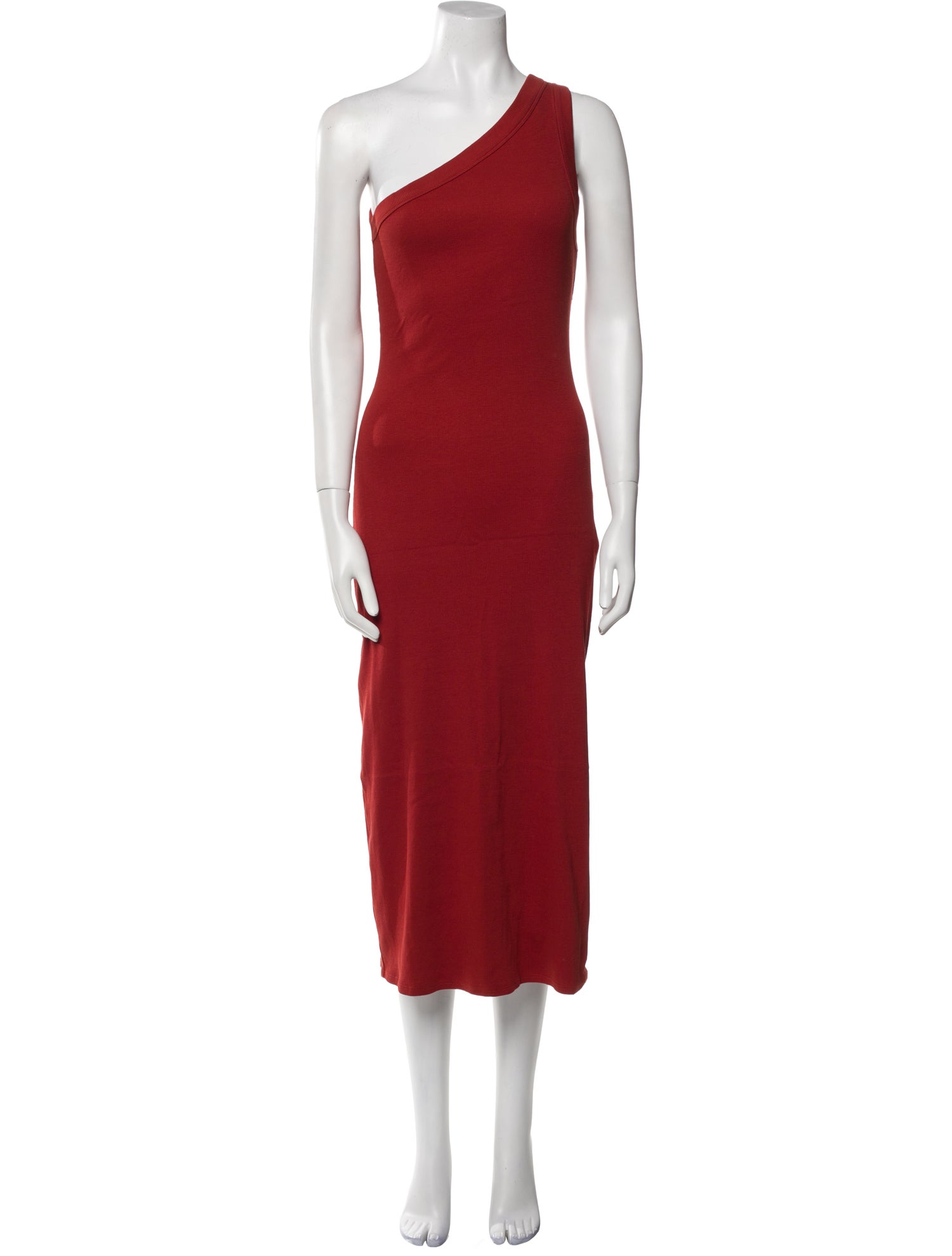 Sézane One-Shoulder Long Dress