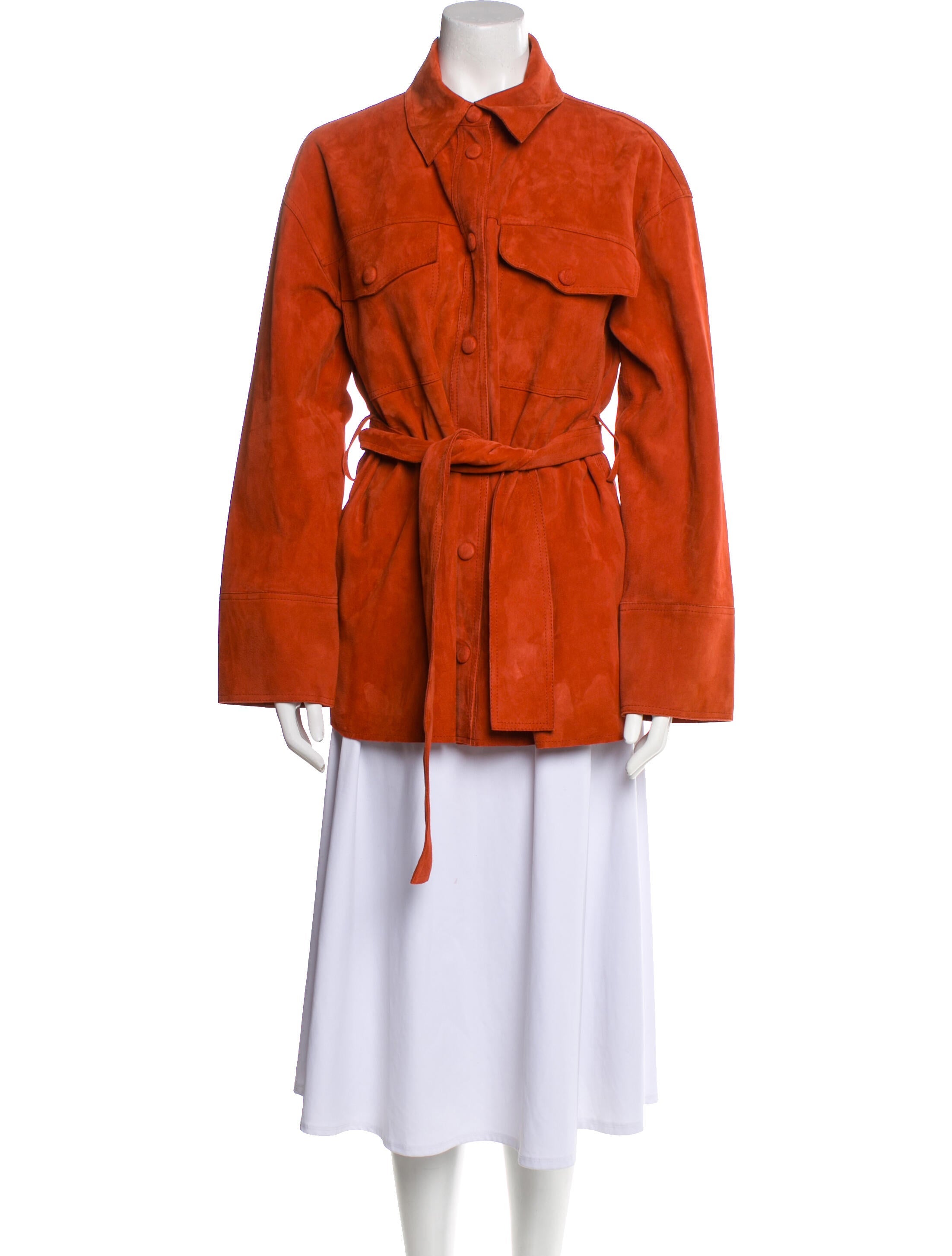 Sézane Leather Utility Jacket w/ Tags