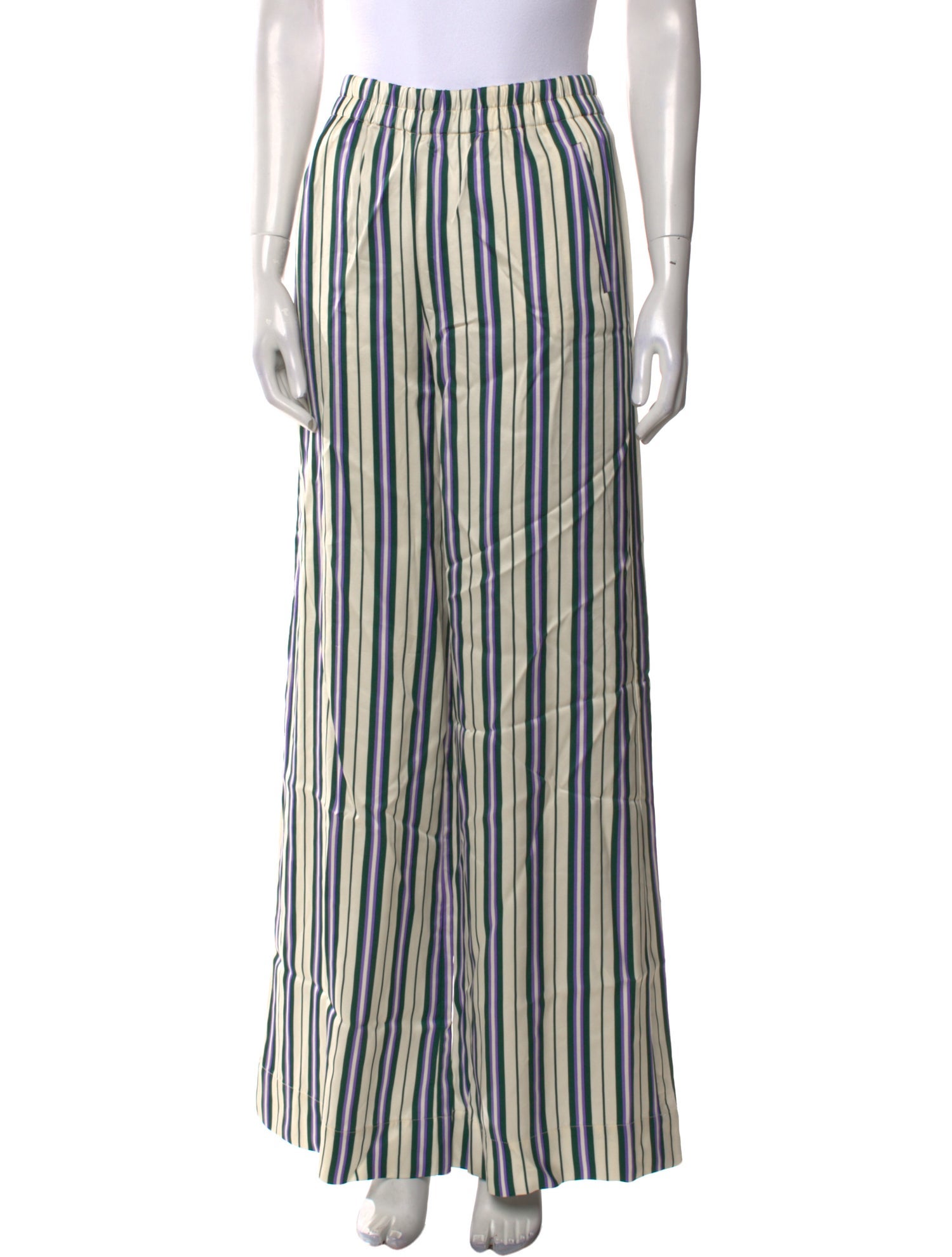 Sézane Striped Wide Leg Pants w/ Tags