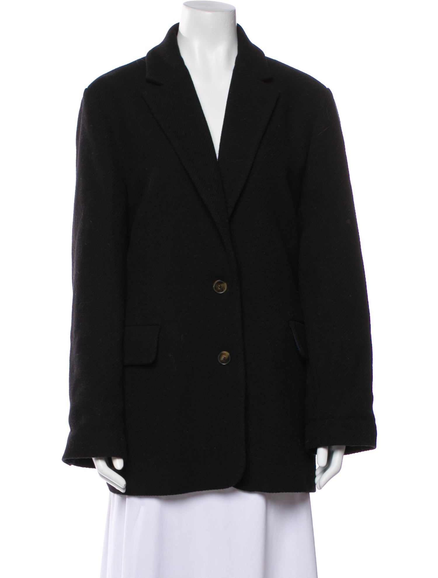 Sézane Wool Peacoat