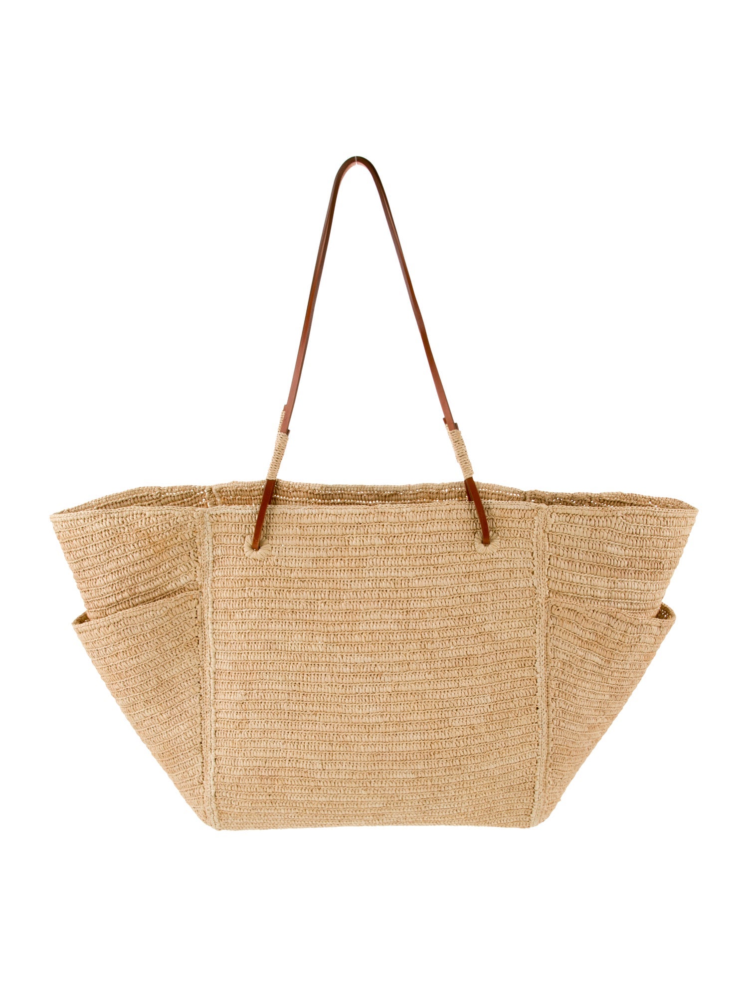 Sézane Raffia Tote