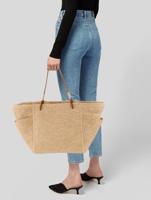 Sézane Raffia Tote