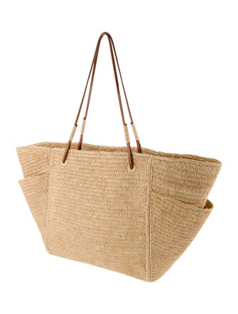 Sézane Raffia Tote
