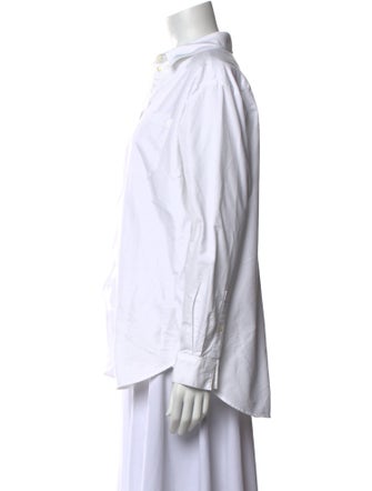 Sézane Long Sleeve Button-Up Top