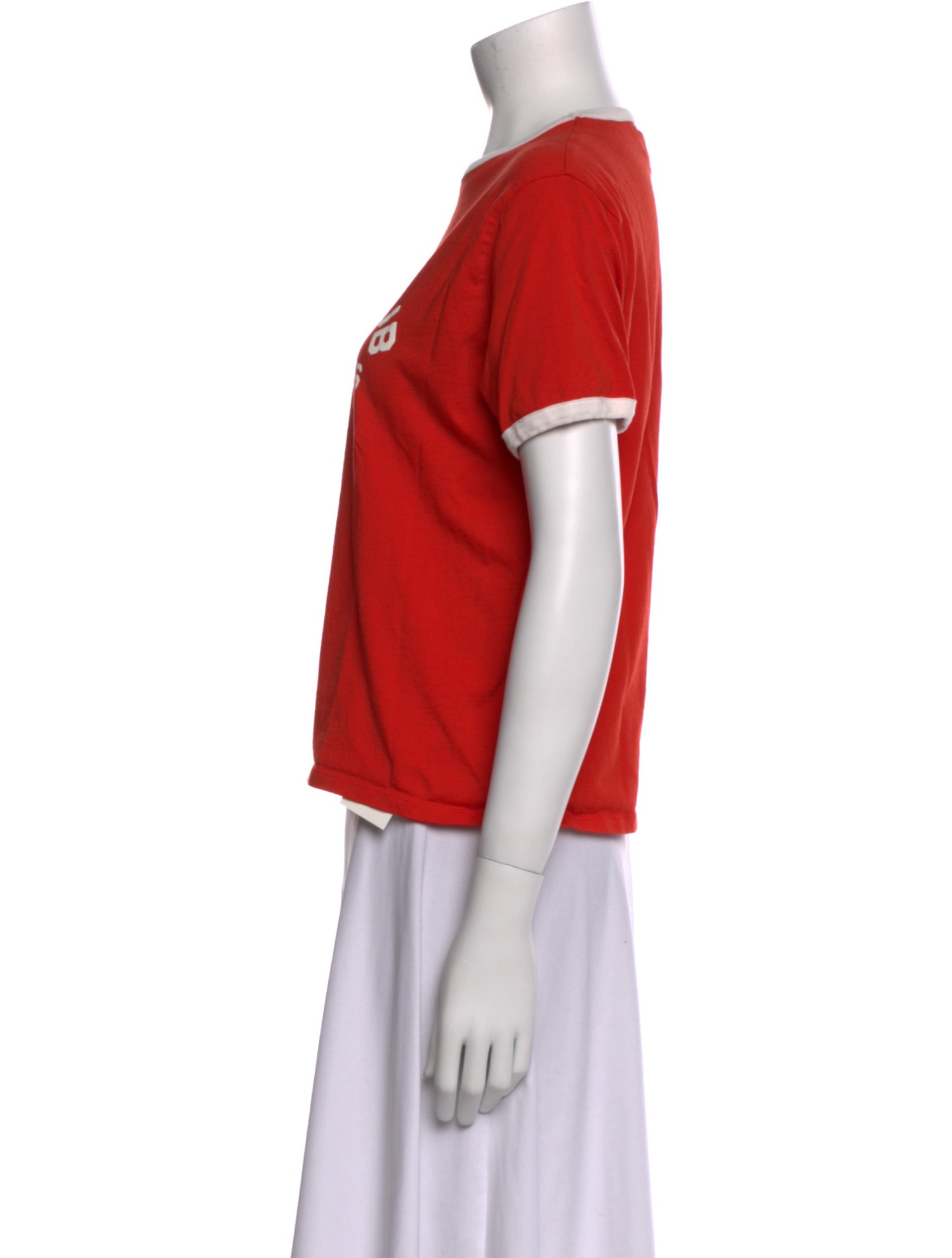 Sézane Graphic Print Crew Neck T-Shirt