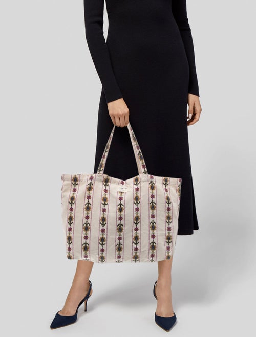 Sézane Canvas Tote