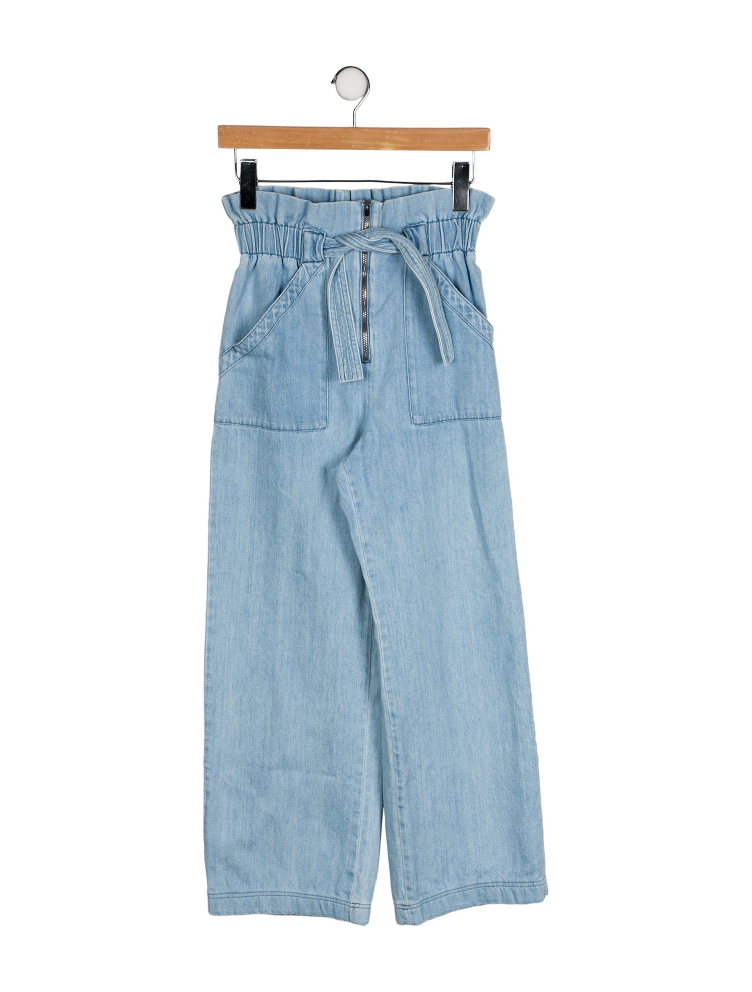 Sézane High-Rise Wide Leg Jeans