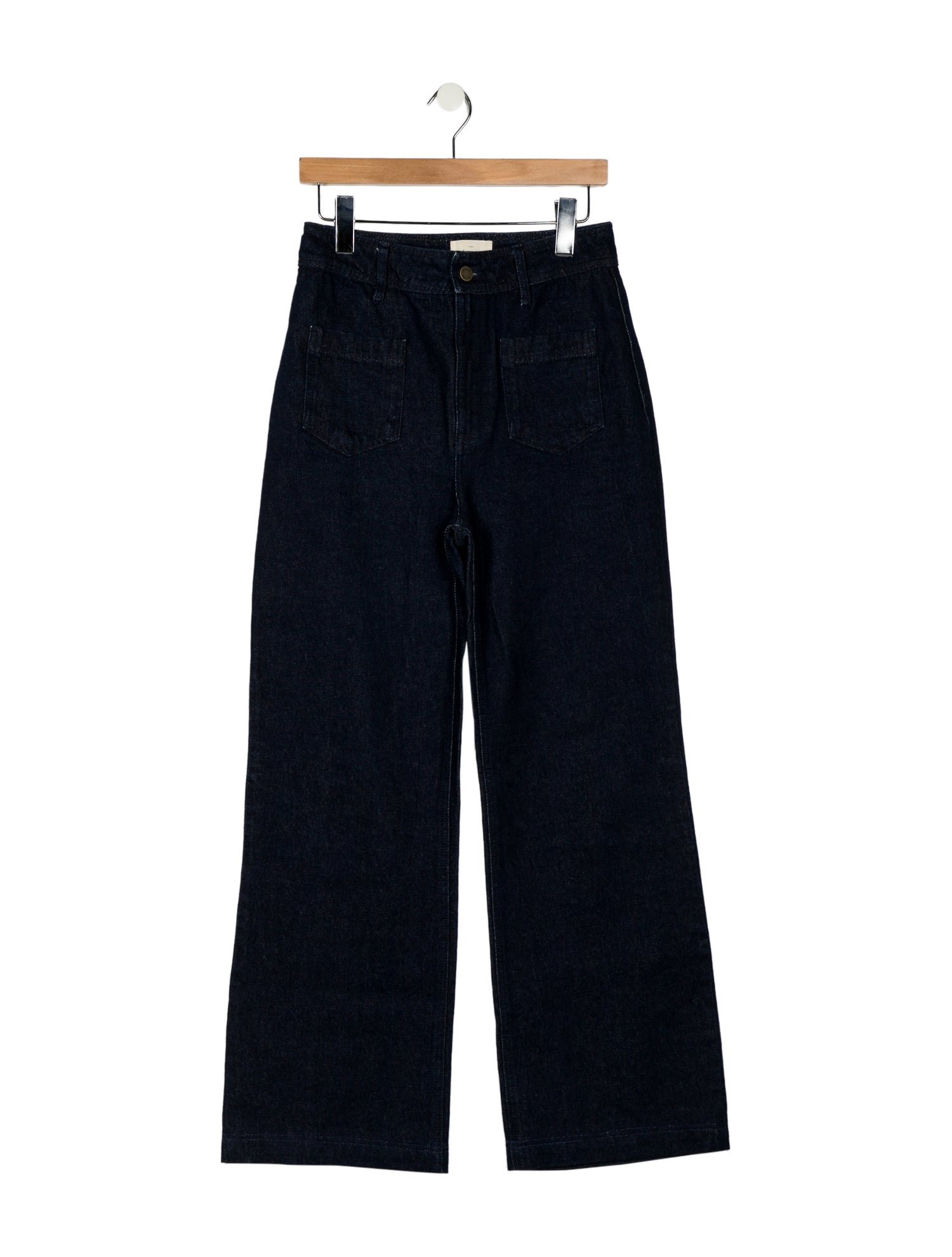 Sézane High-Rise Wide Leg Jeans