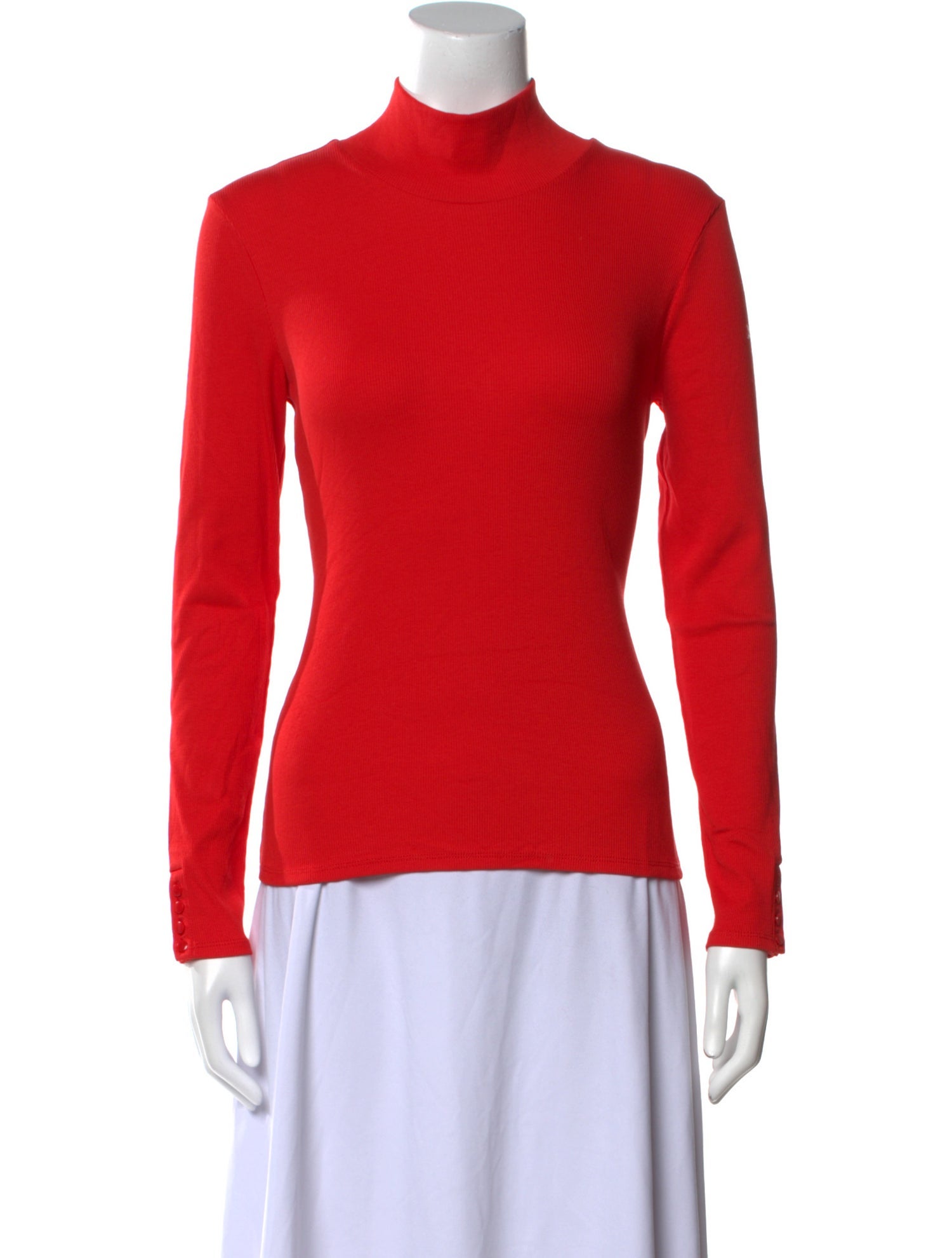 Sézane Mock Neck Long Sleeve Top w/ Tags