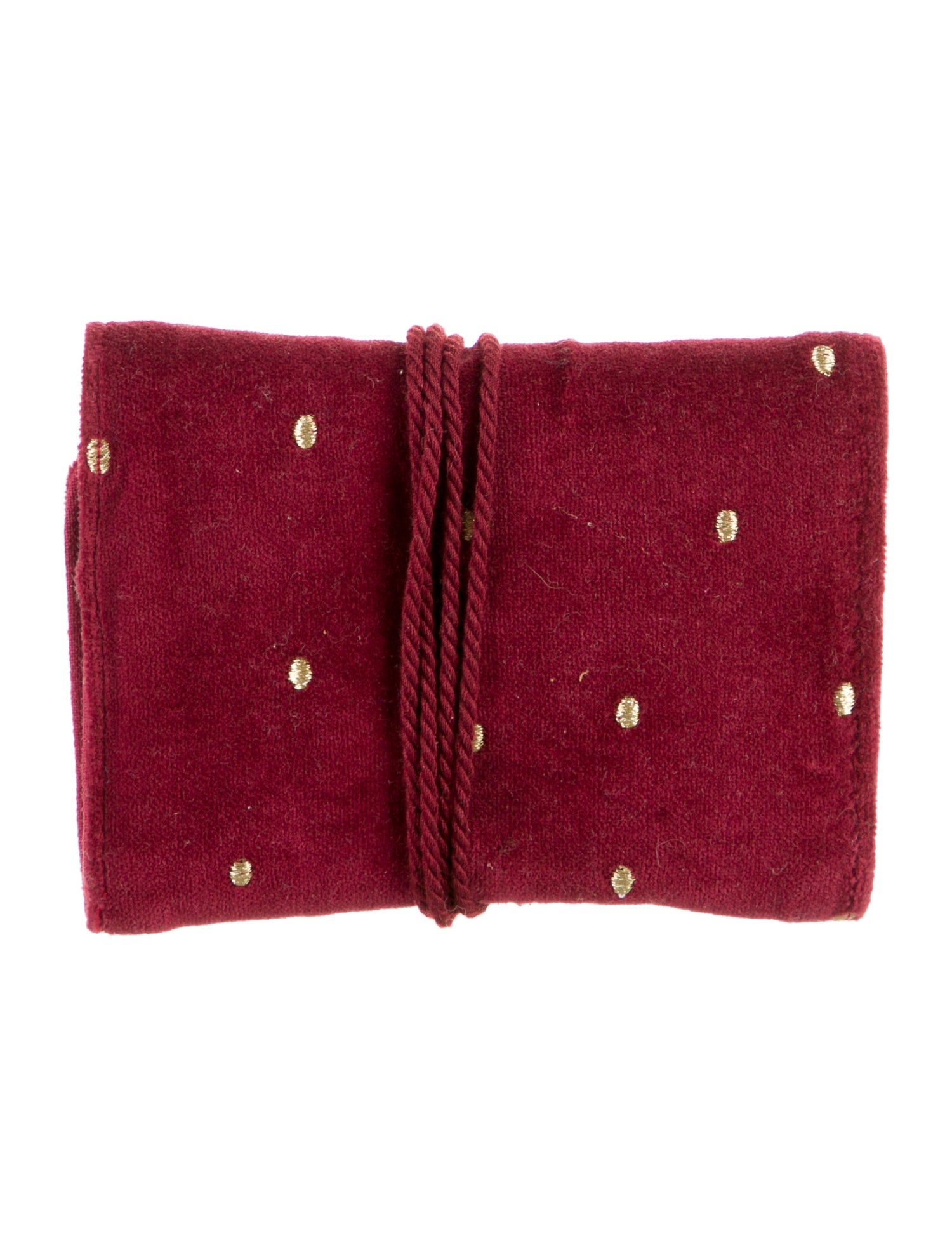 Sézane Velvet Compact Wallet