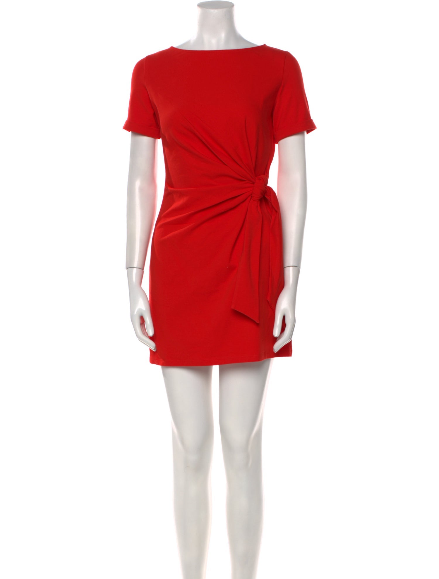 Sézane Bateau Neckline Mini Dress