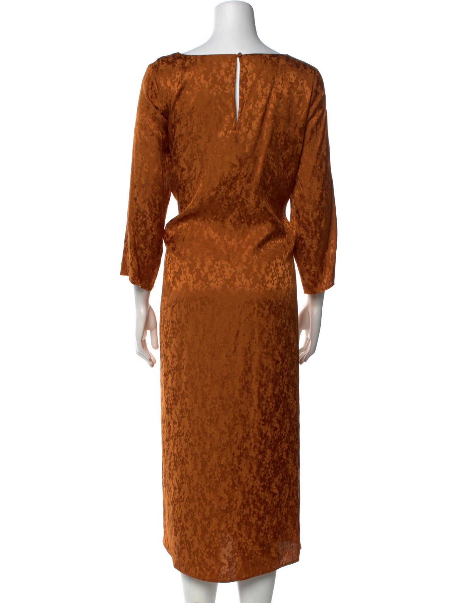 Sézane Printed Long Dress