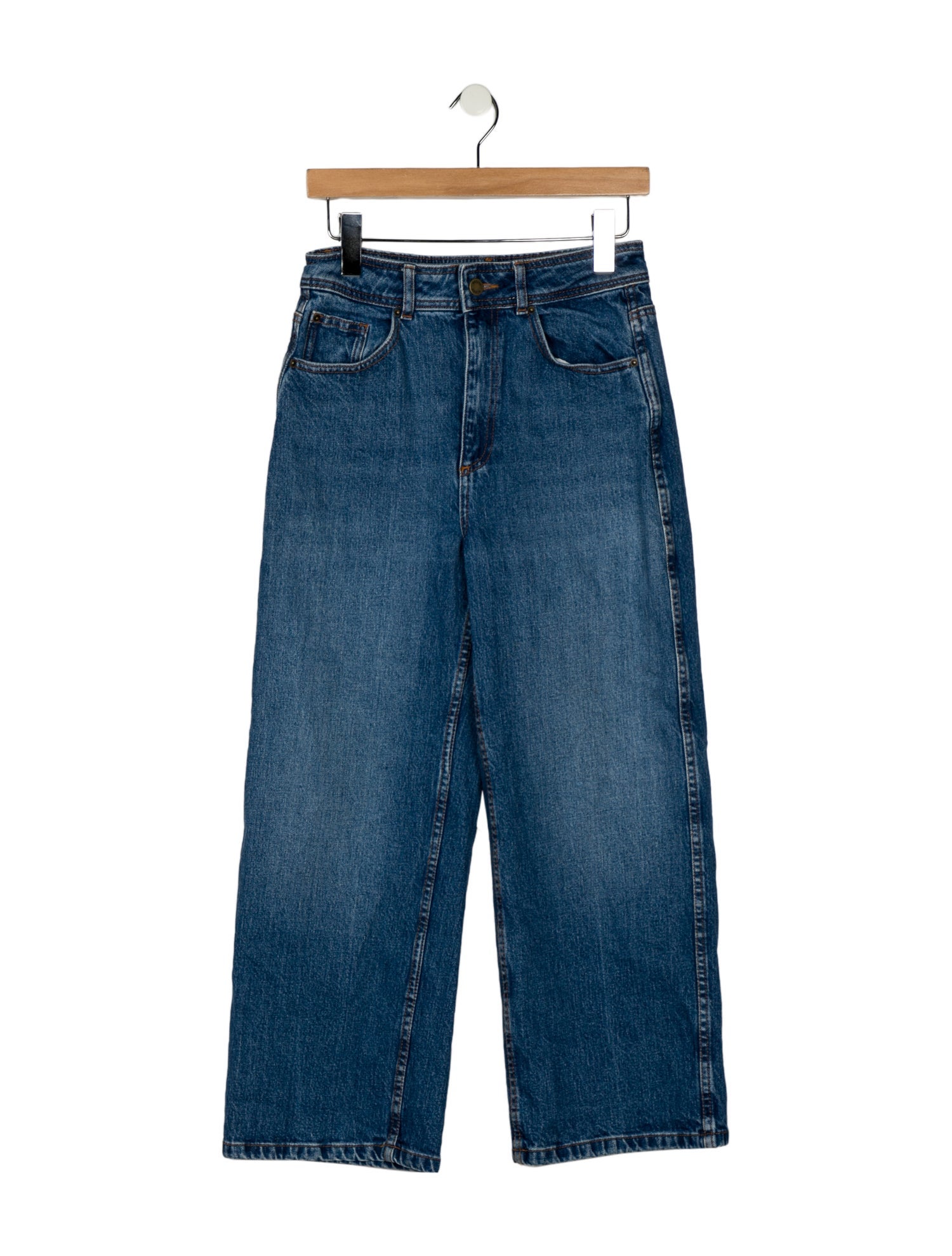 Sézane High-Rise Wide Leg Jeans