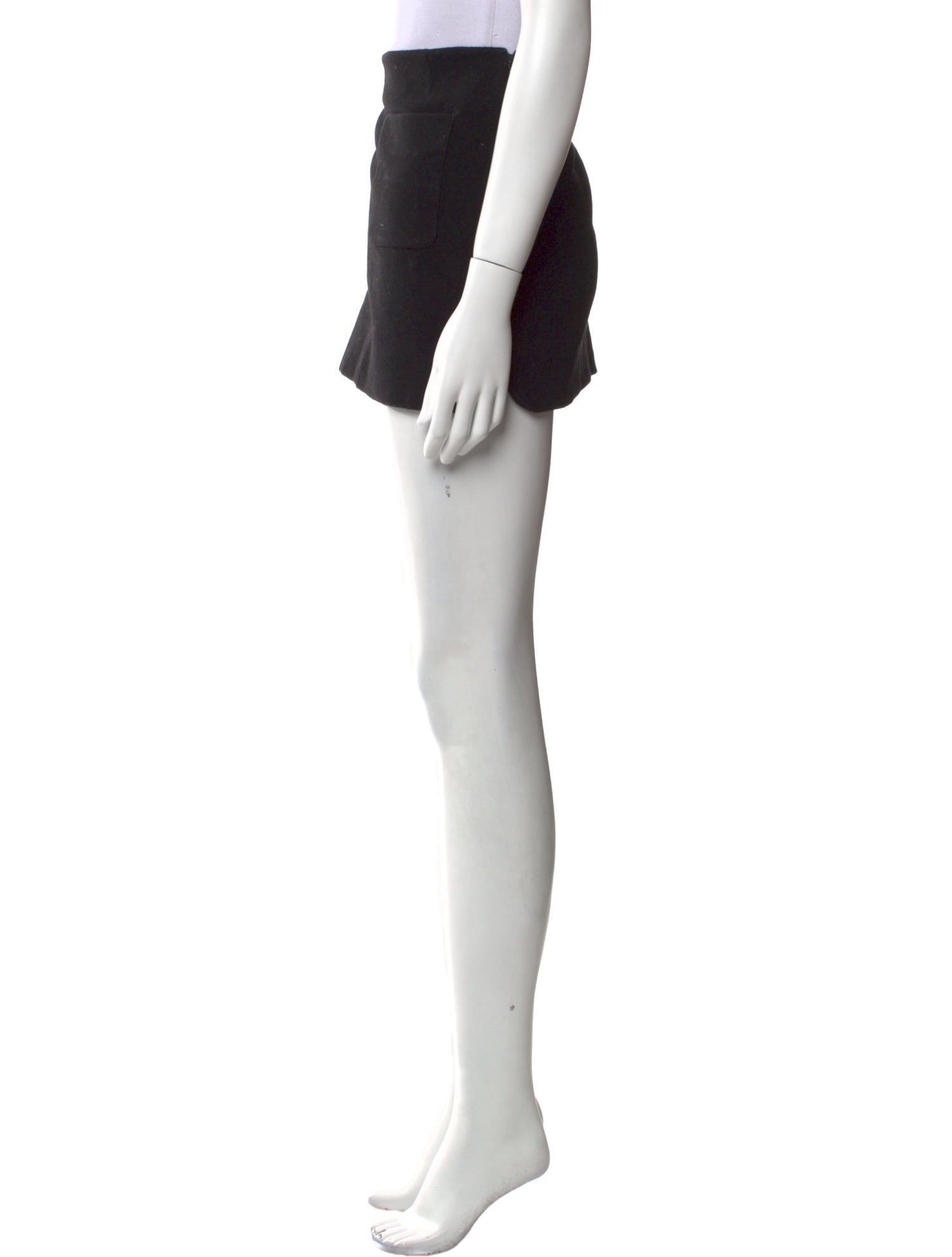 Sézane Wool Mini Skirt