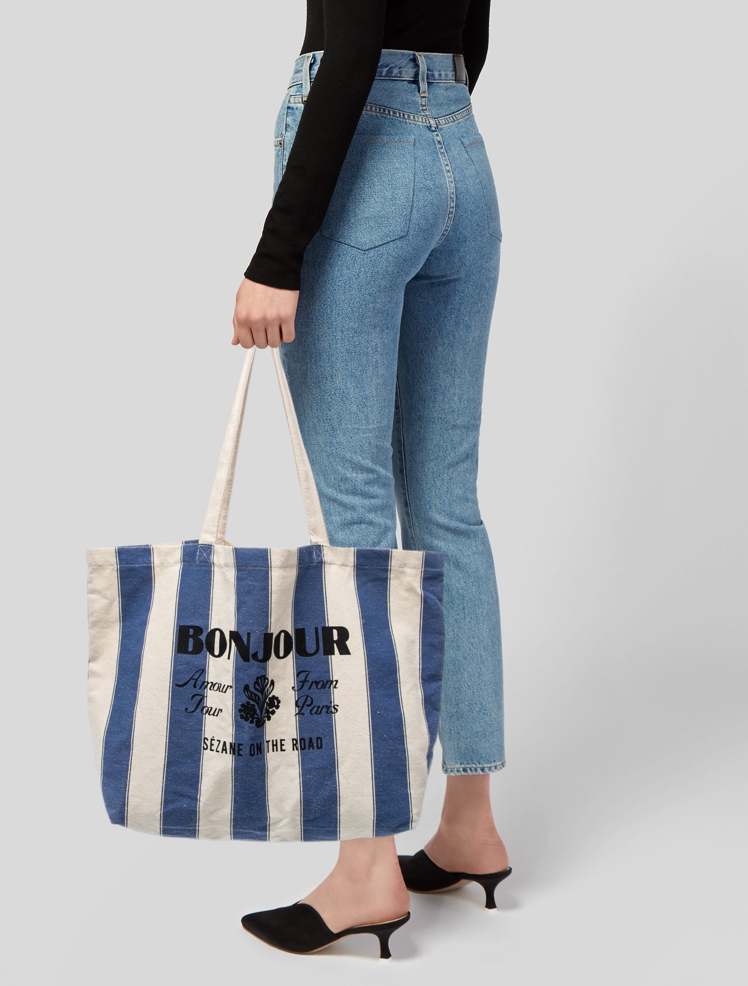 Sézane Canvas Tote