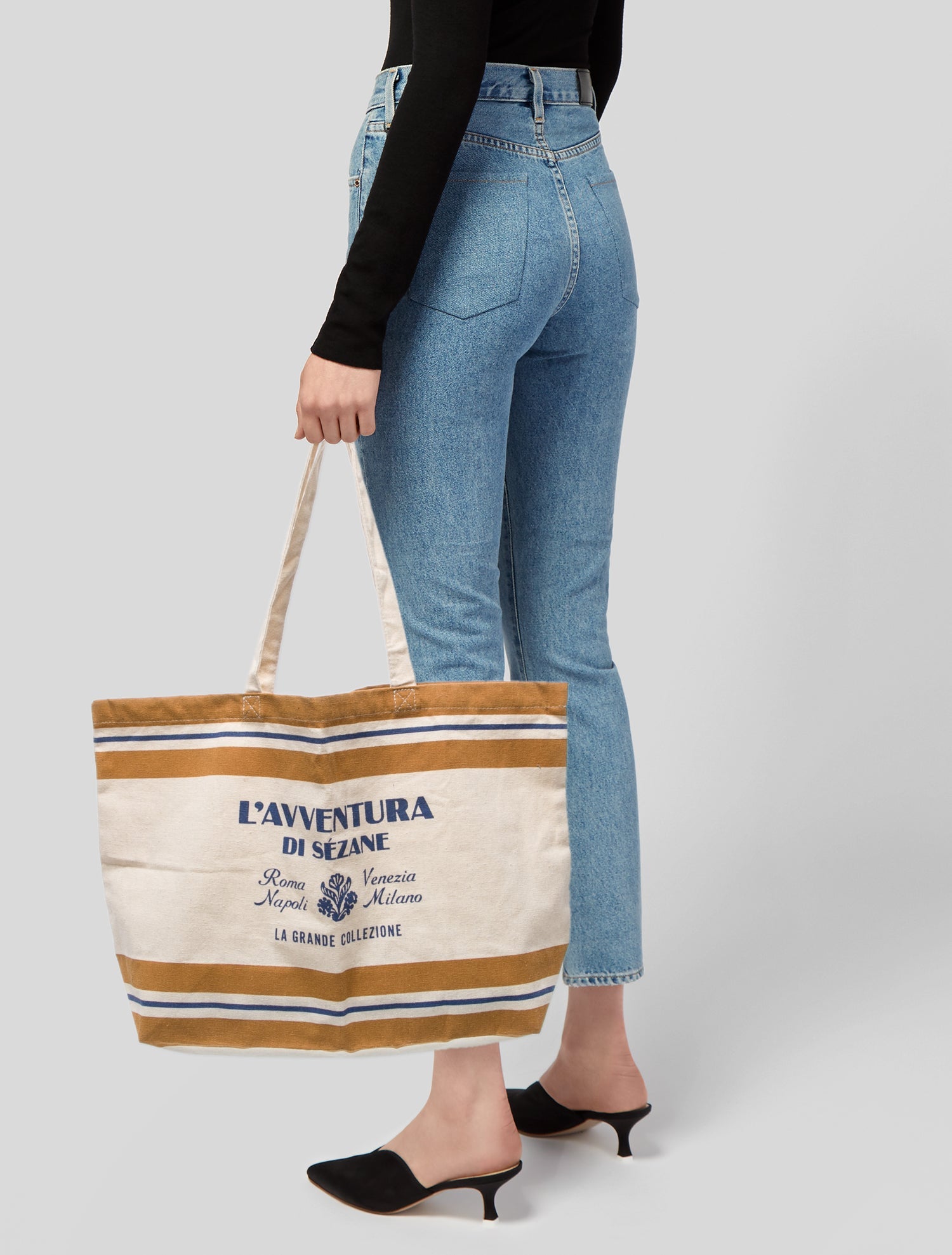 Sézane Canvas Tote