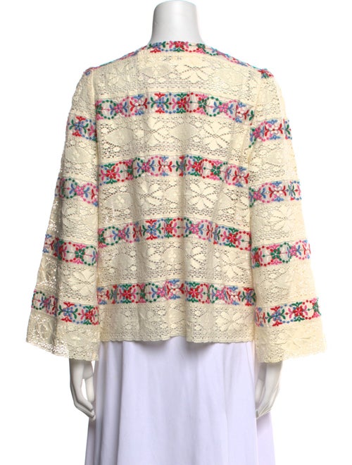 Sézane Lace Printed Sweatshirt