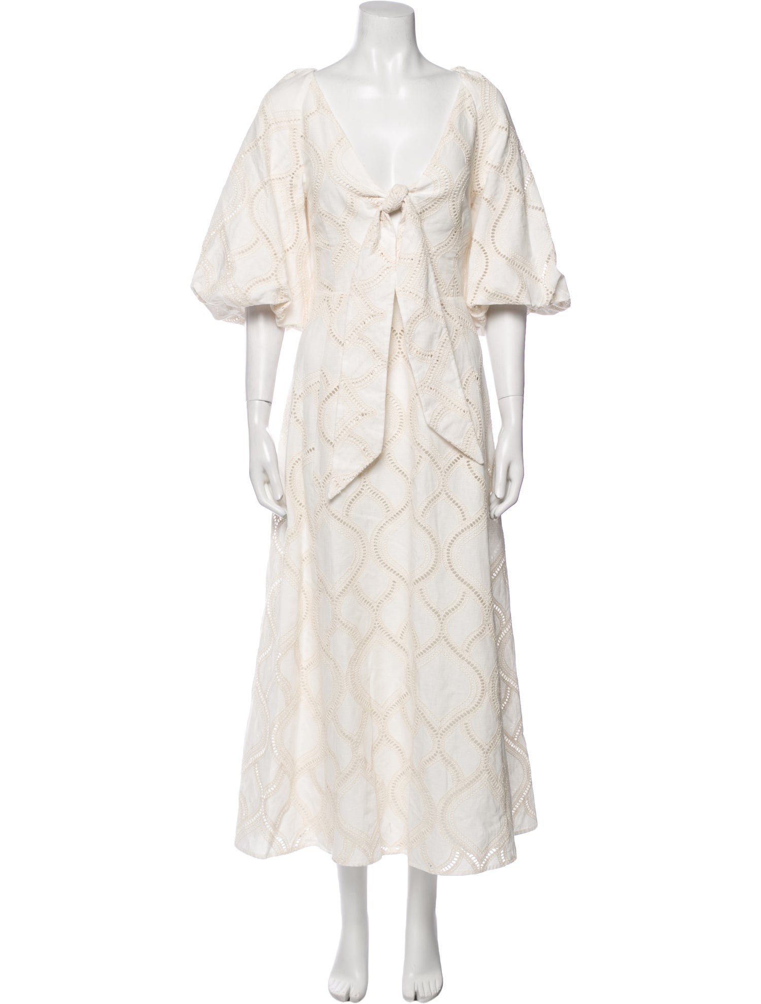 Sézane Printed Long Dress