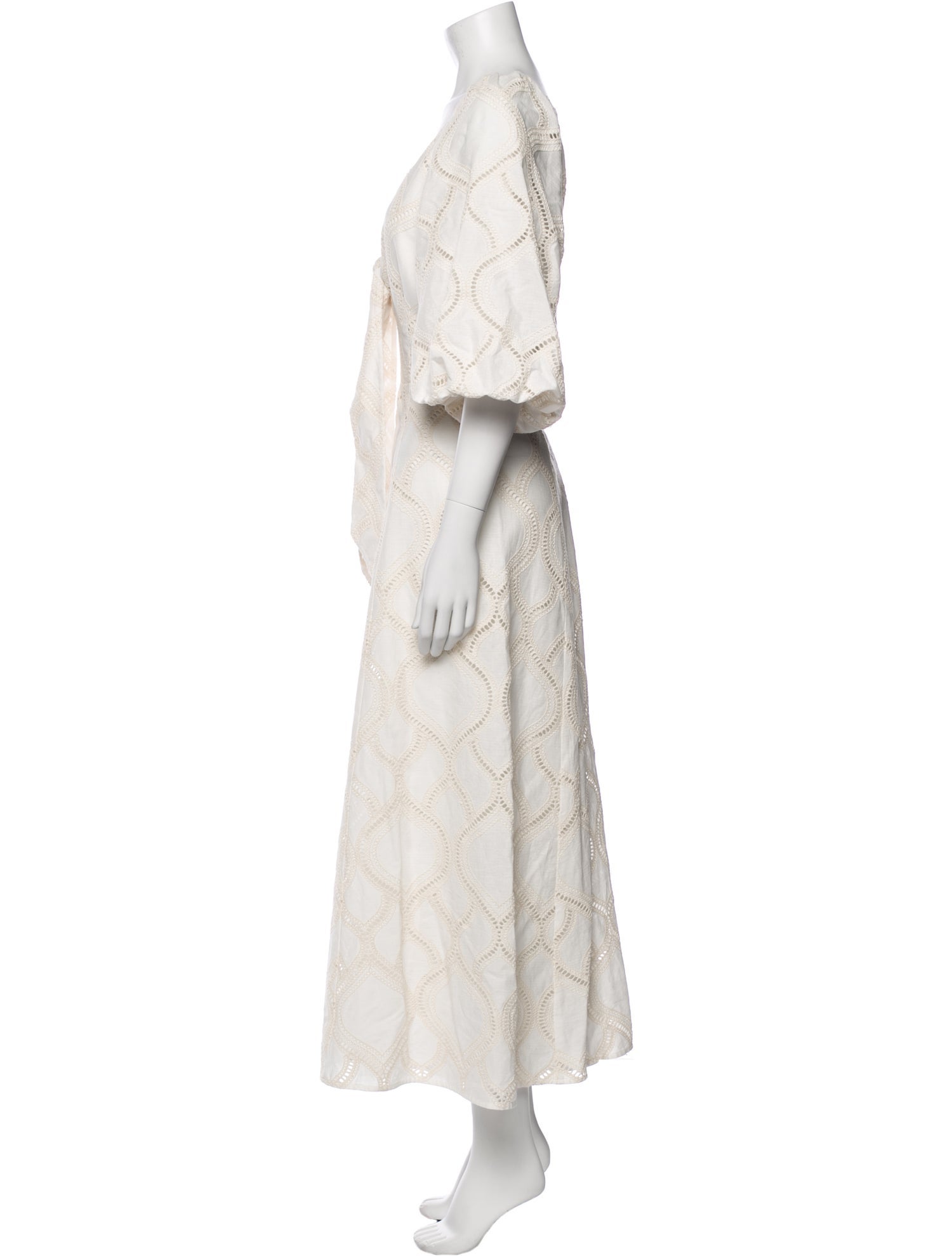 Sézane Printed Long Dress