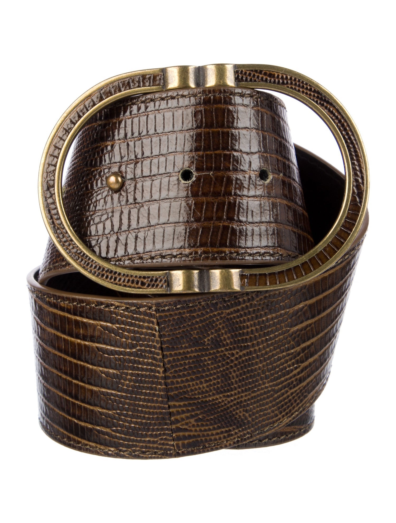 Sézane Wide Leather Belt