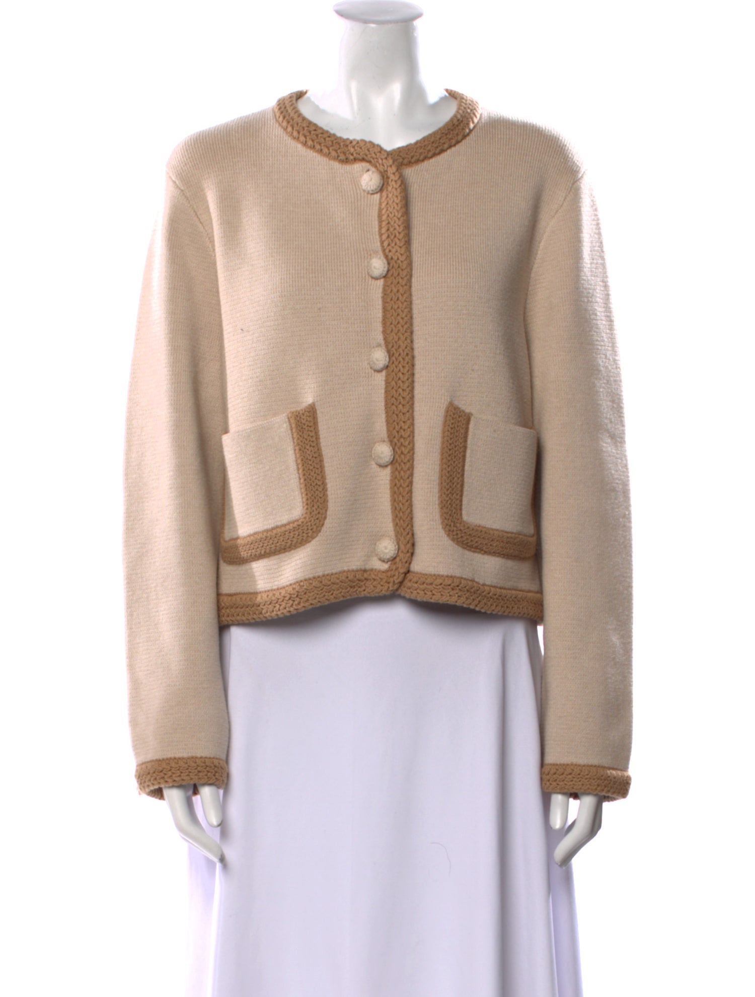 Sézane Merino Wool Crew Neck Sweater