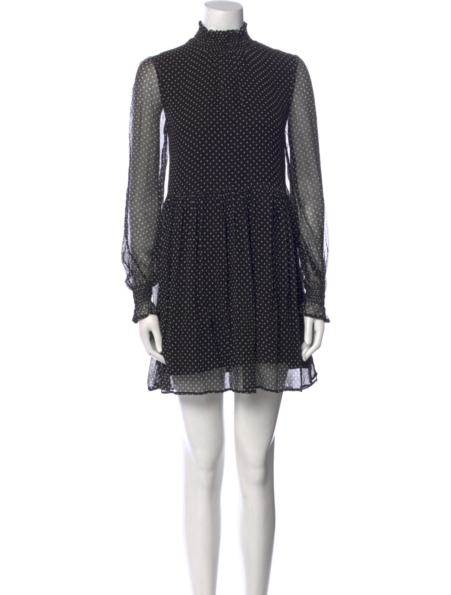 Sézane Silk Mini Dress