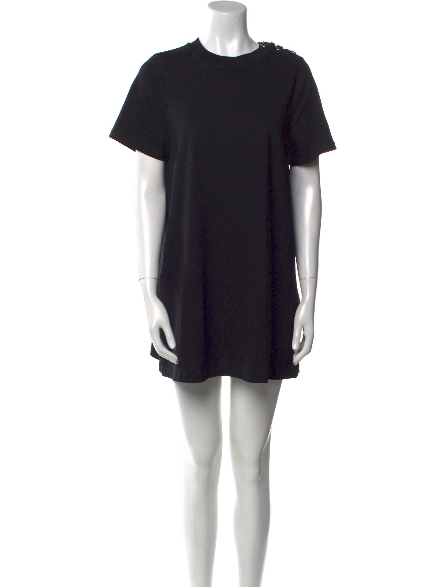 Sézane Crew Neck Mini Dress