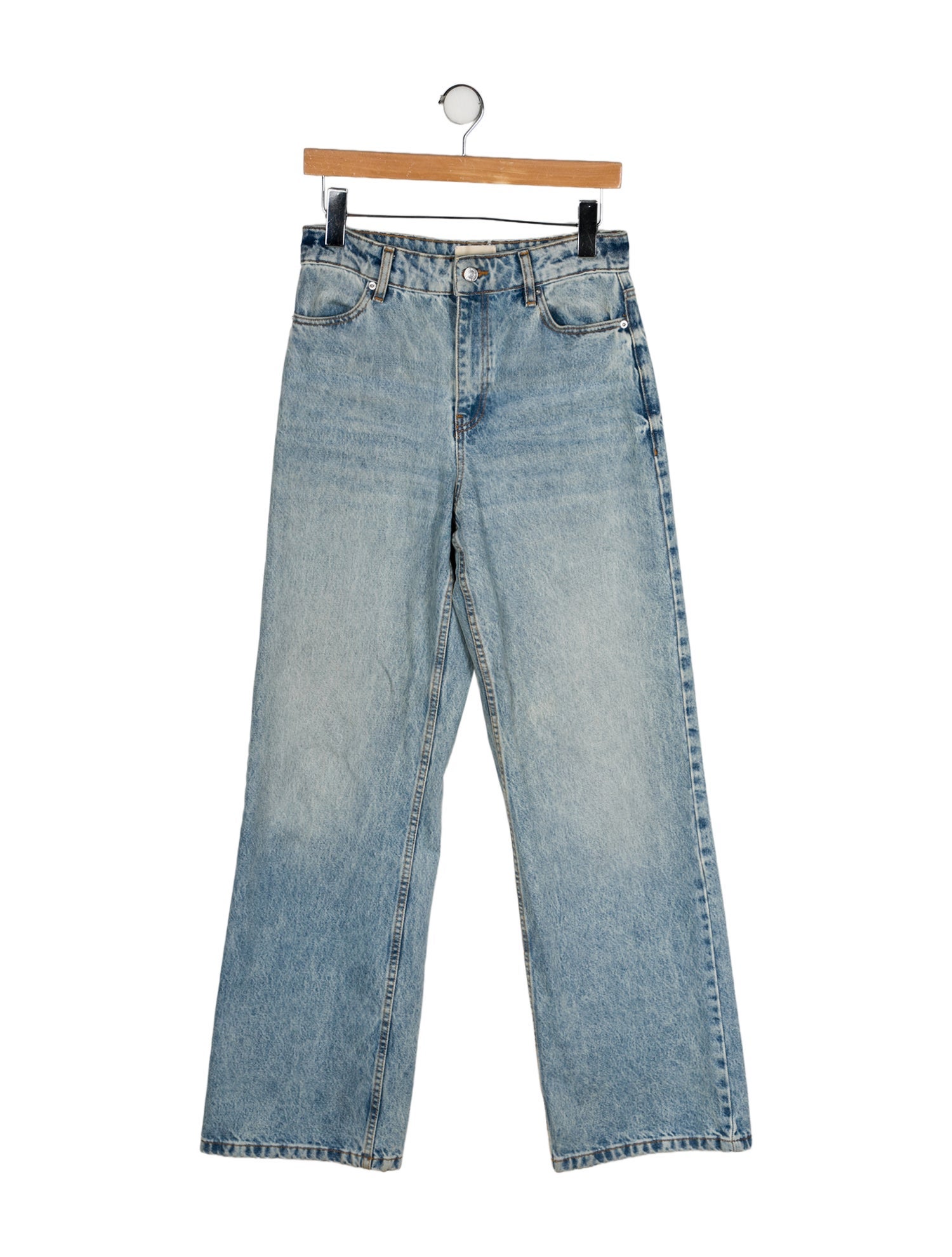 Sézane High-Rise Wide Leg Jeans