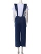 Sézane Square Neckline Jumpsuit