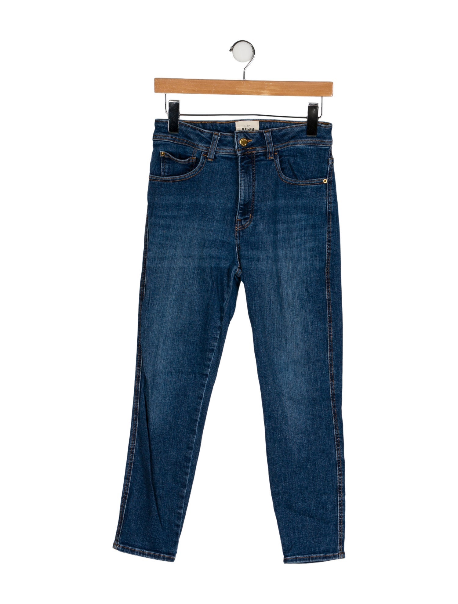 Sézane Mid-Rise Skinny Leg Jeans