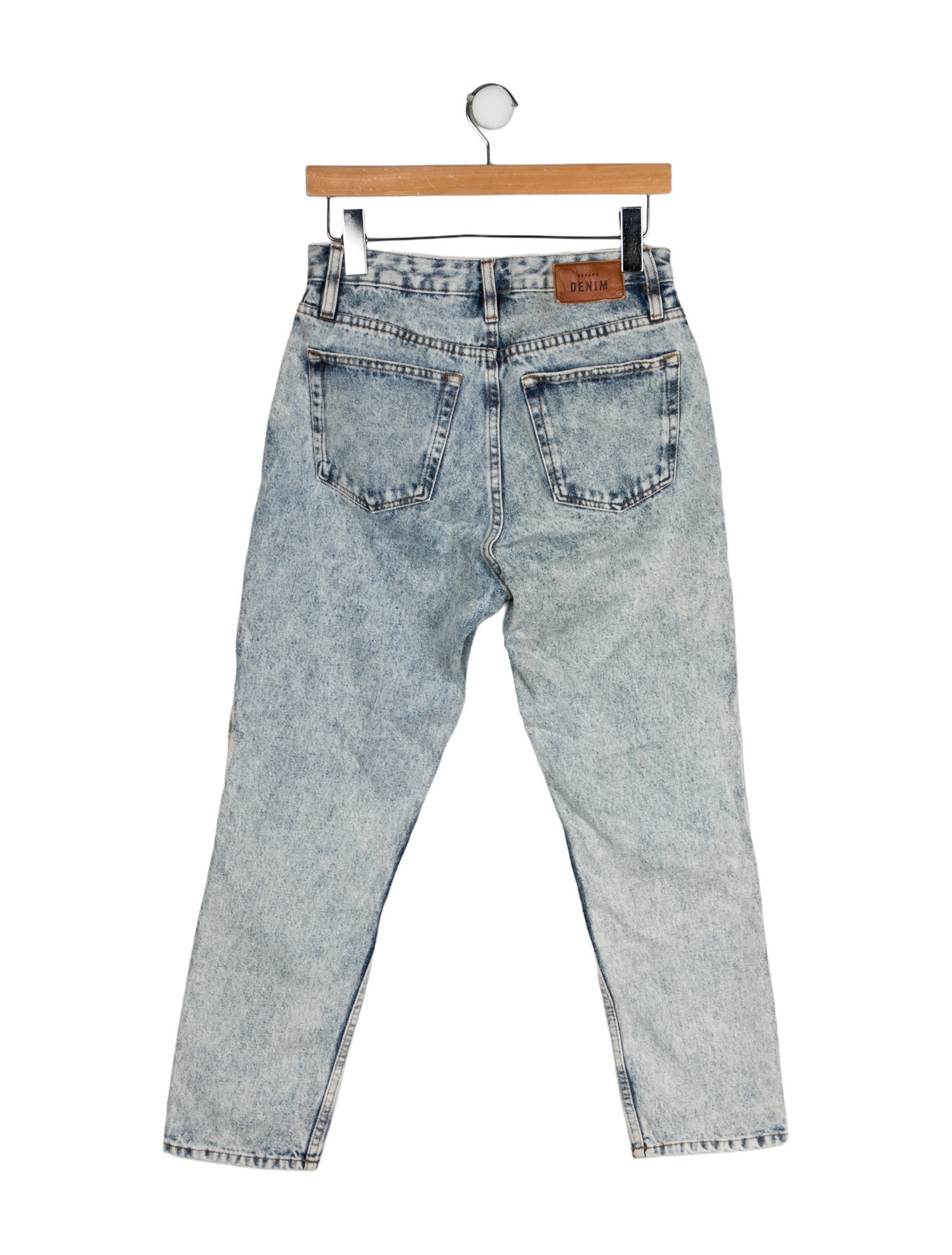 Sézane Mid-Rise Straight Leg Jeans