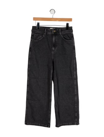 Sézane High-Rise Wide Leg Jeans