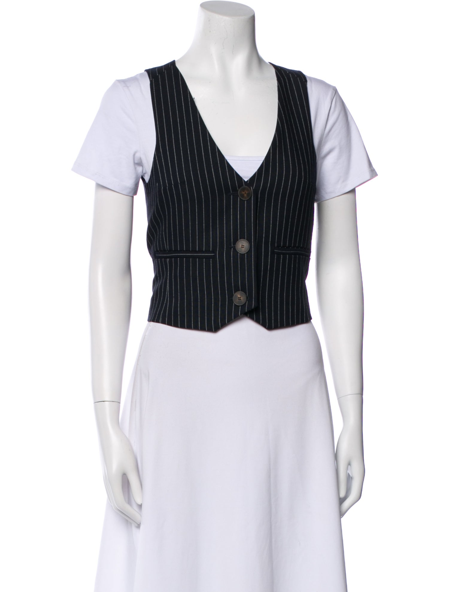 Sézane Striped Vest w/ Tags