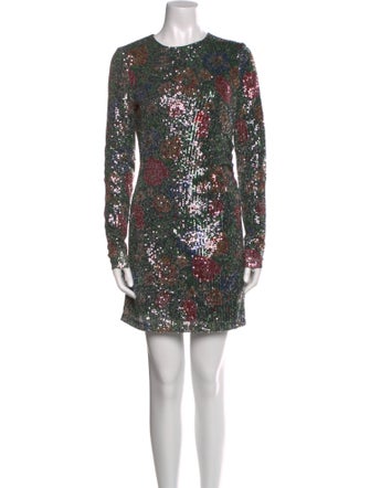 Sézane Patterned Mini Dress