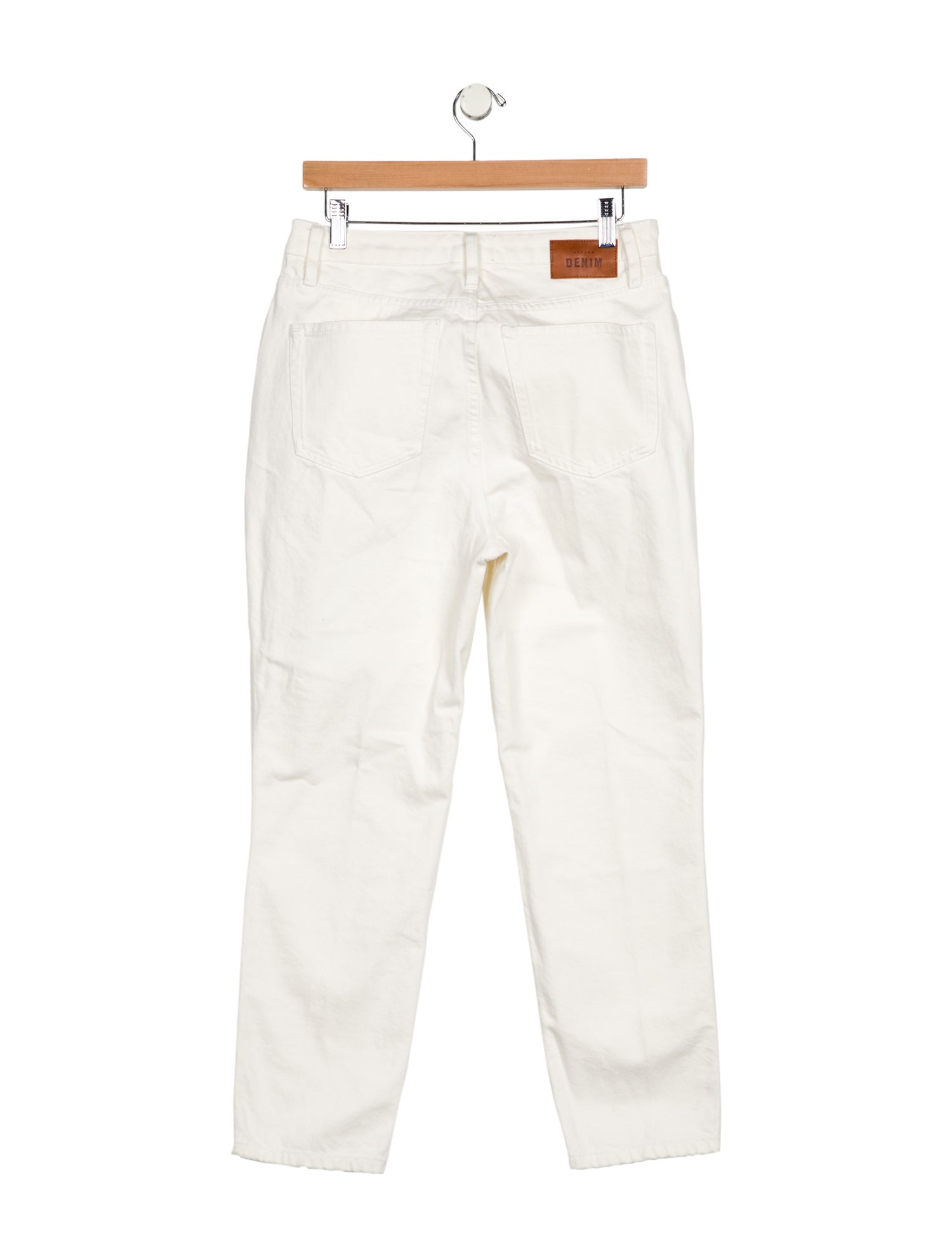 Sézane High-Rise Straight Leg Jeans