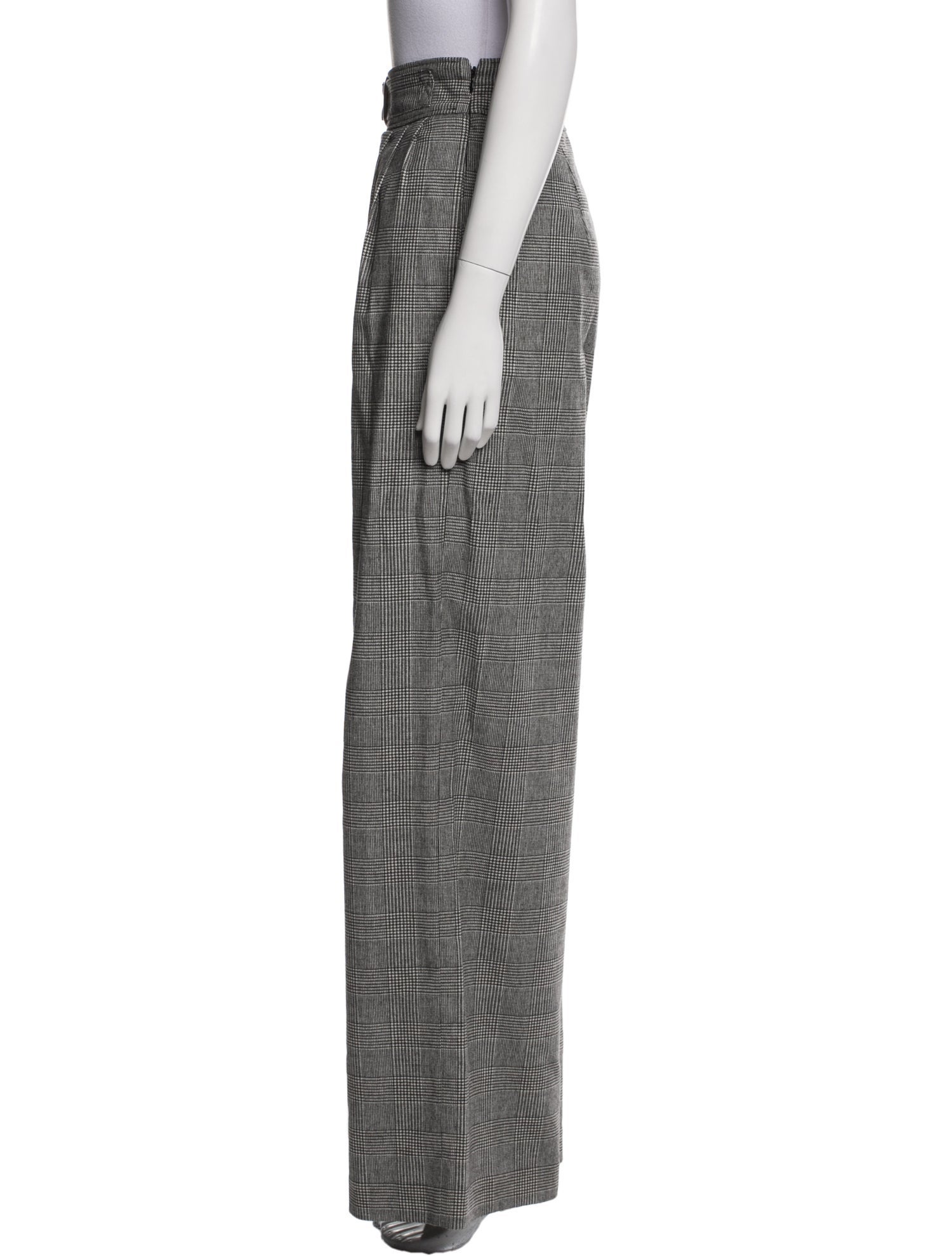 Sézane Wool Wide Leg Pants