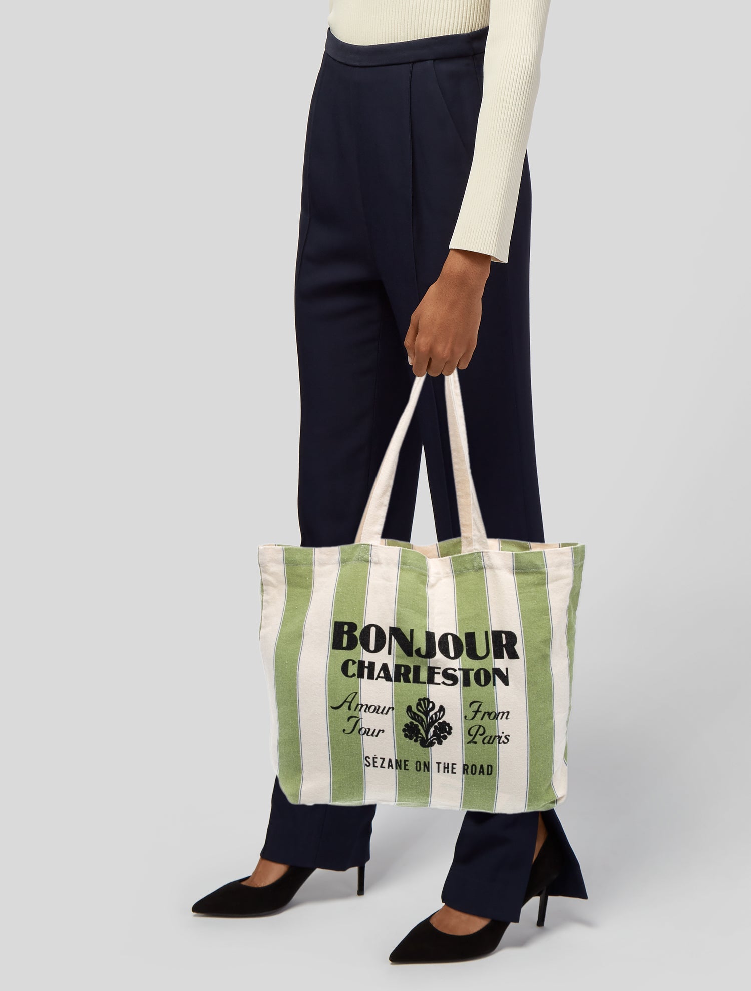 Sézane Canvas Tote