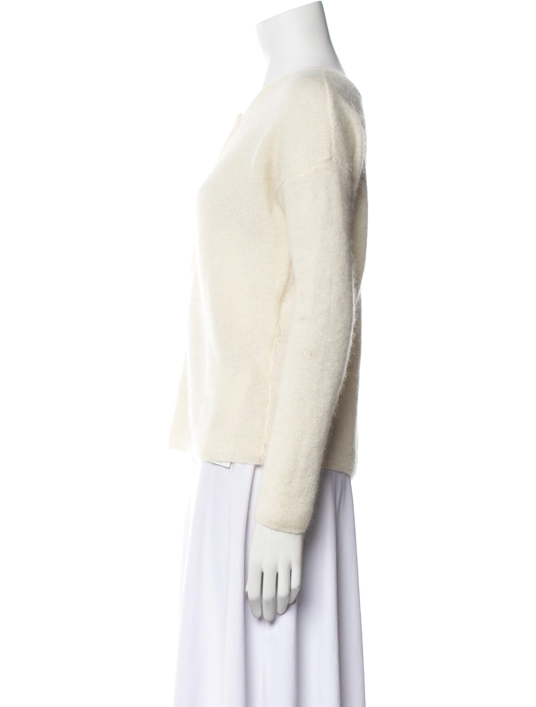 Sézane Mohair Scoop Neck Sweater