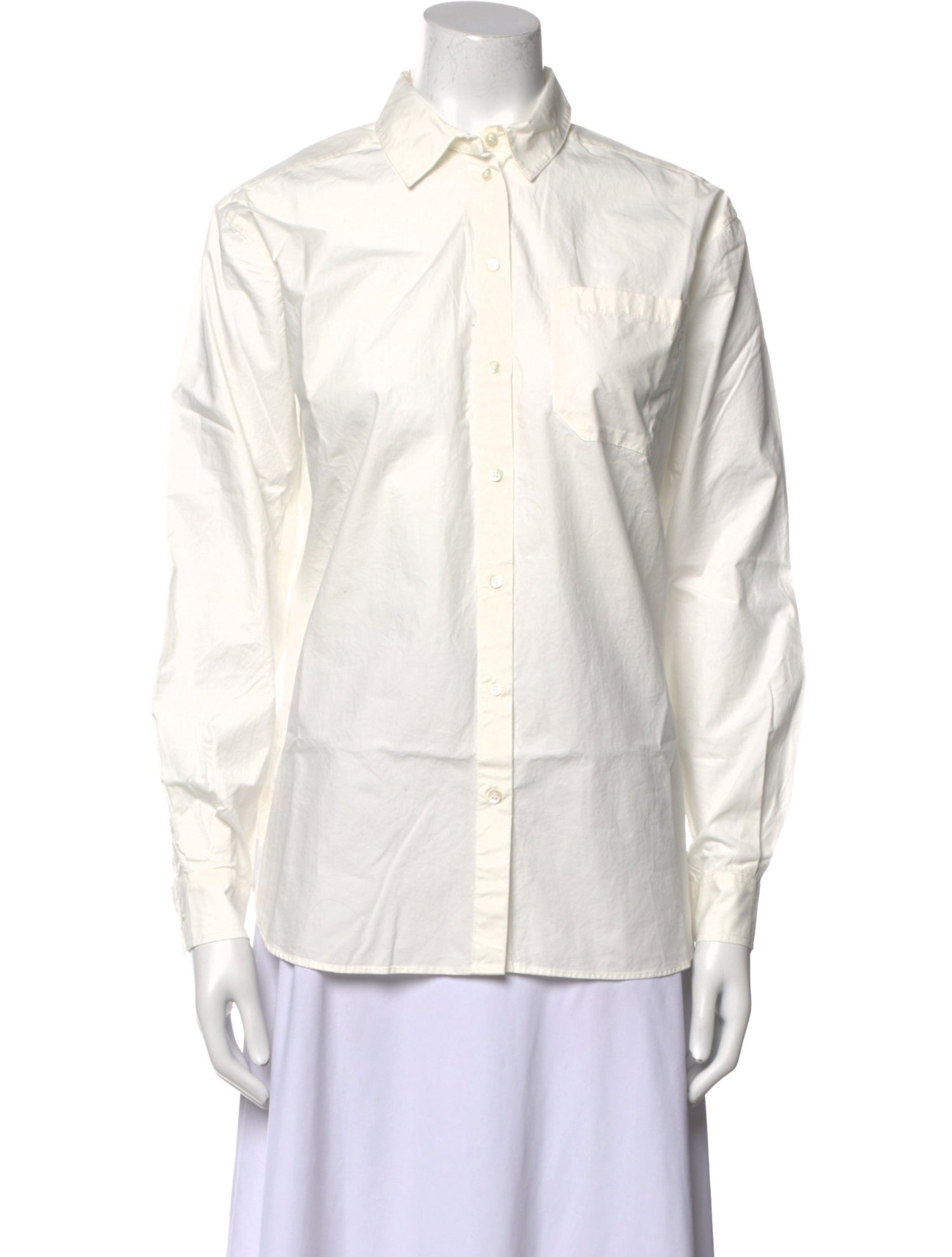 Sézane Long Sleeve Button-Up Top w/ Tags