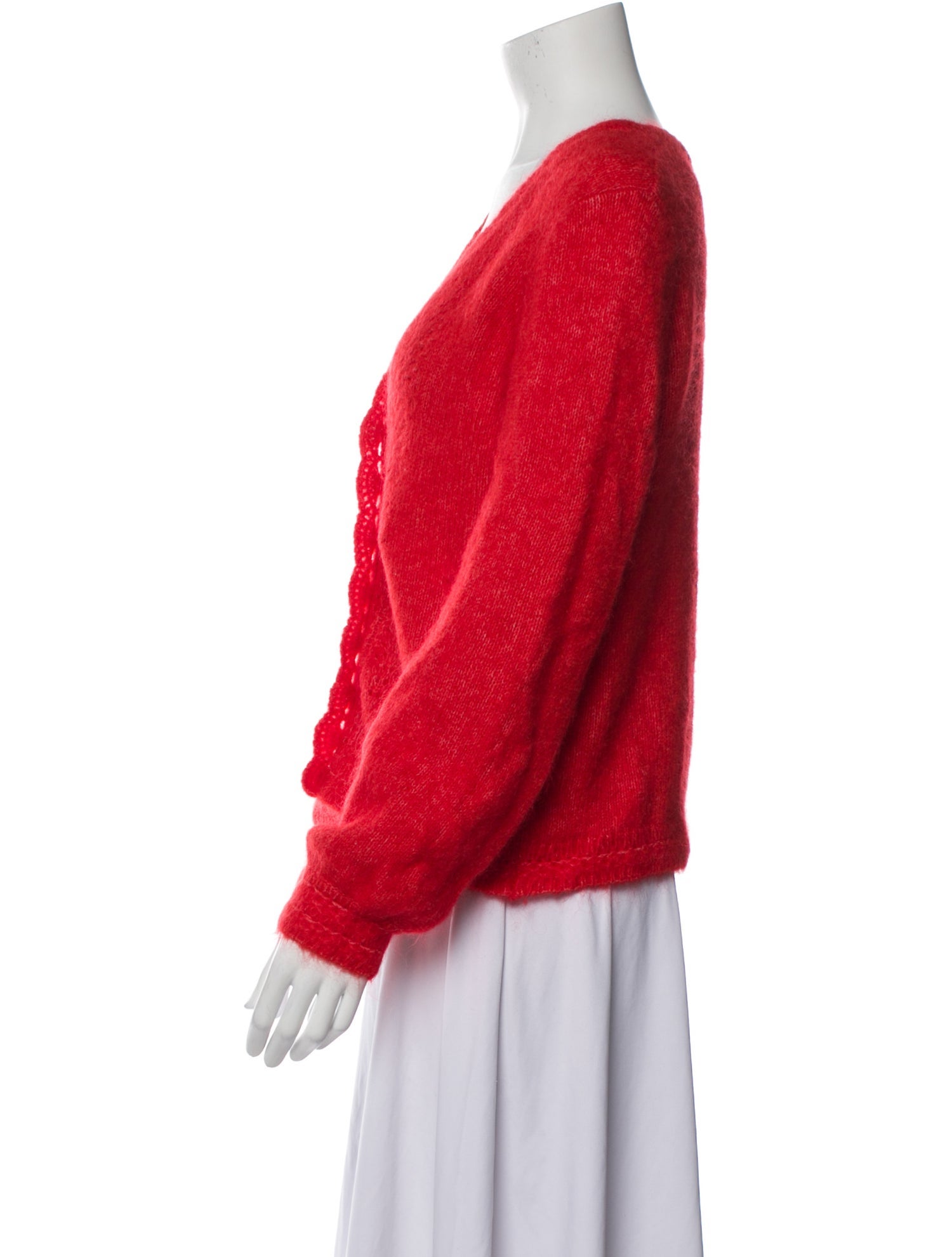 Sézane Mohair V-Neck Sweater