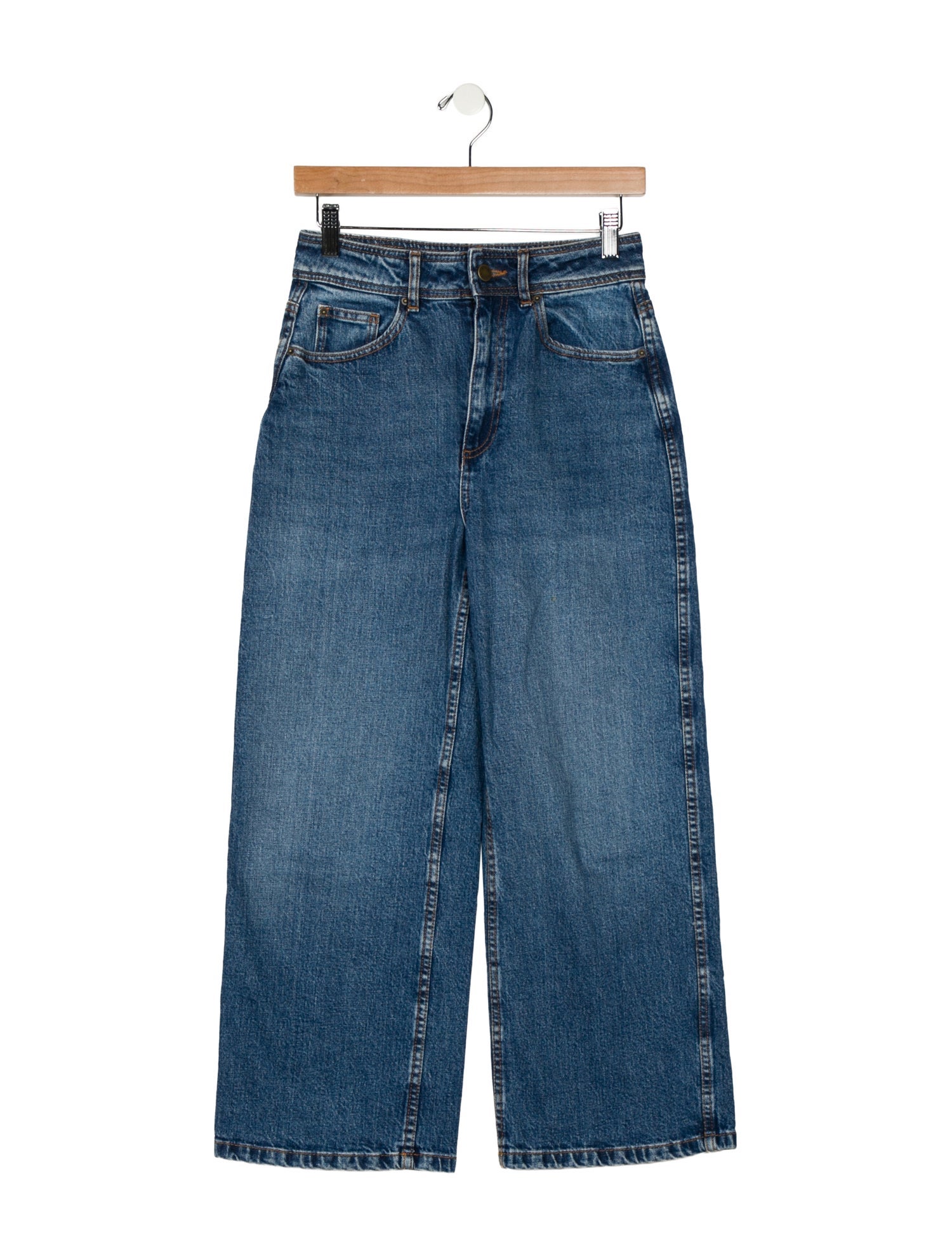 Sézane High-Rise Wide Leg Jeans
