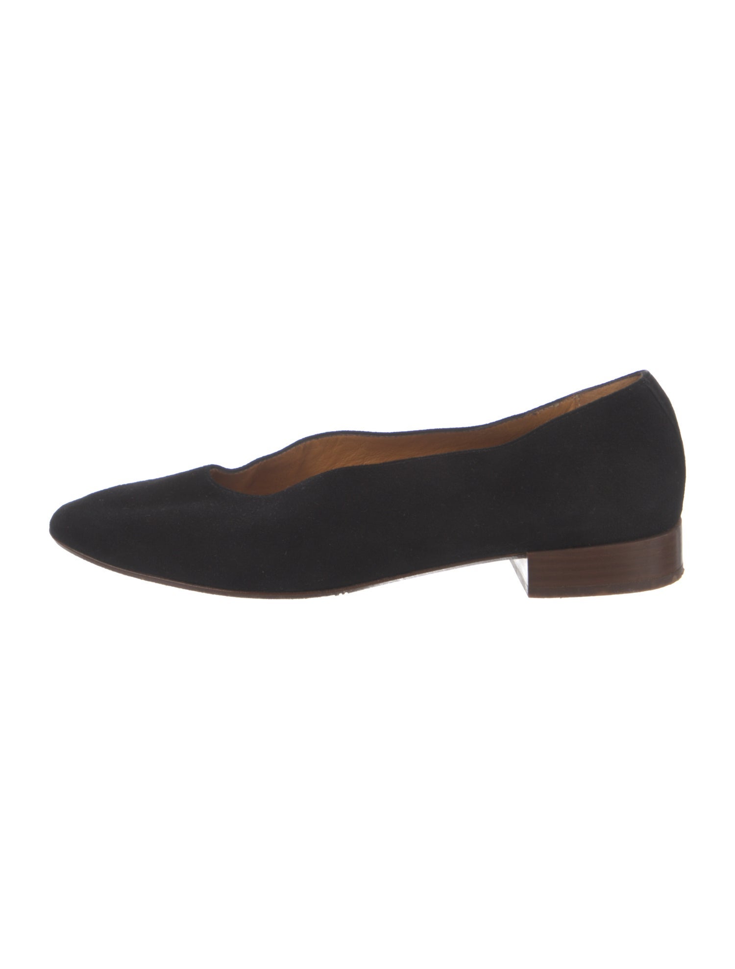 Sézane Suede Ballet Flats