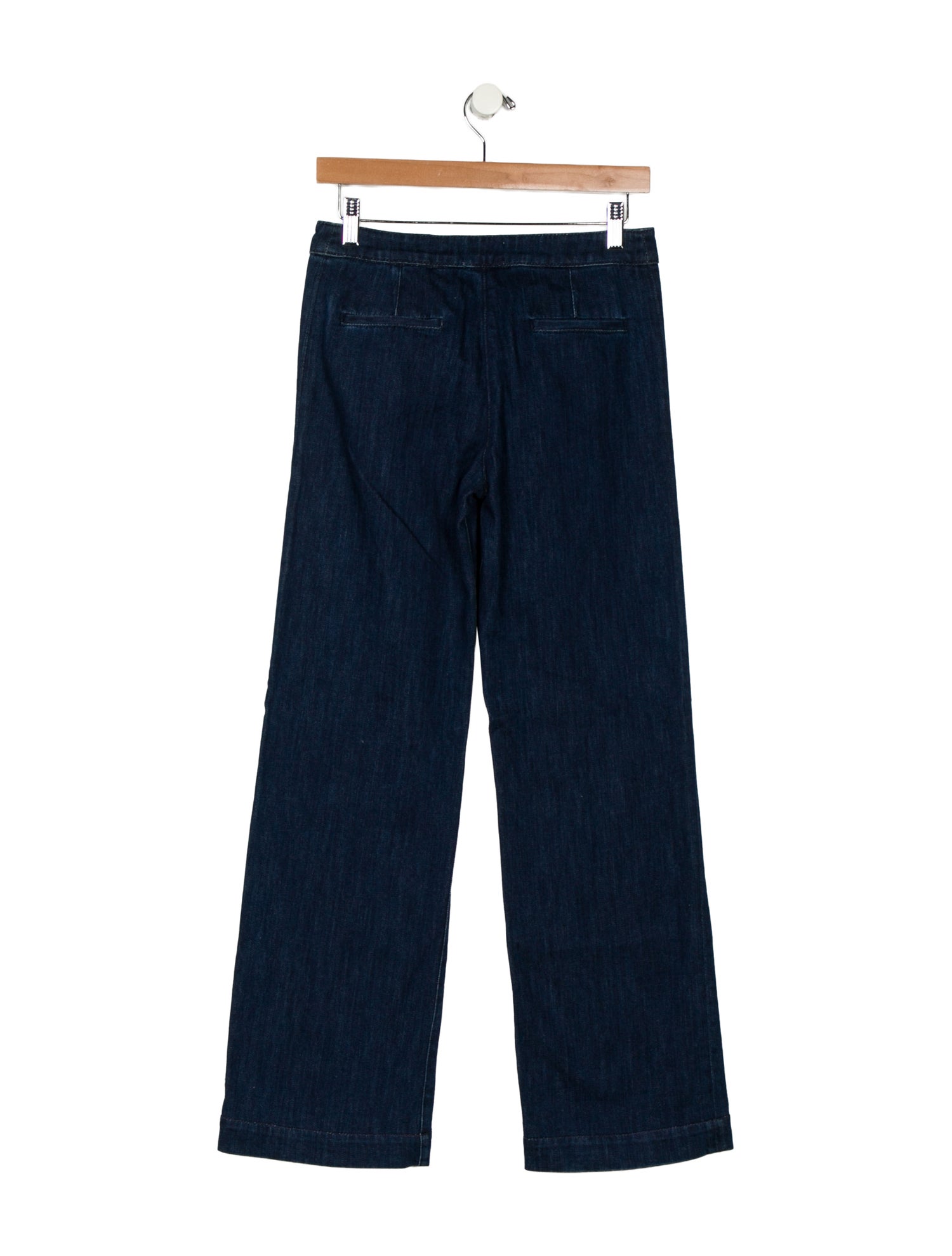 Sézane Mid-Rise Wide Leg Jeans