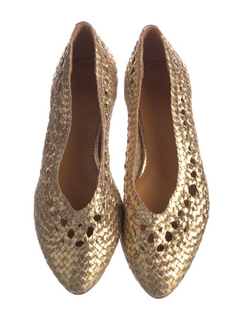 Sézane Leather Ballet Flats