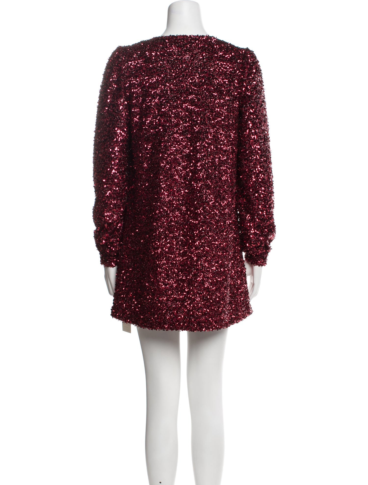 Sézane V-Neck Mini Dress