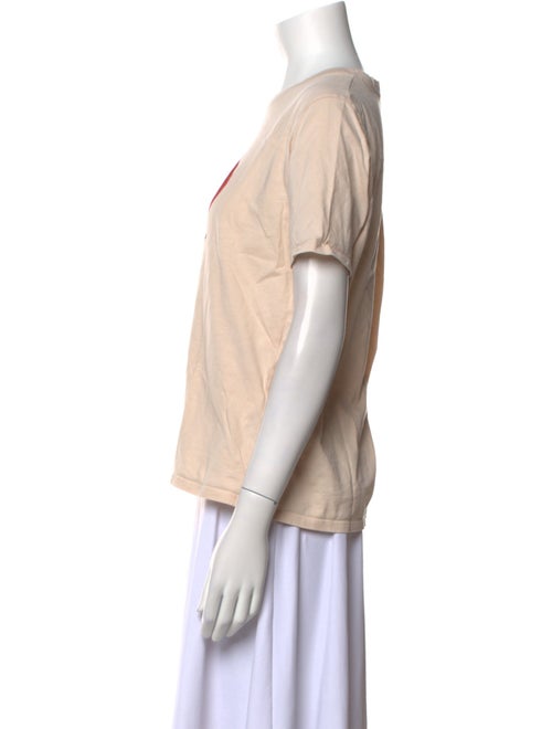 Sézane Graphic Print Crew Neck T-Shirt