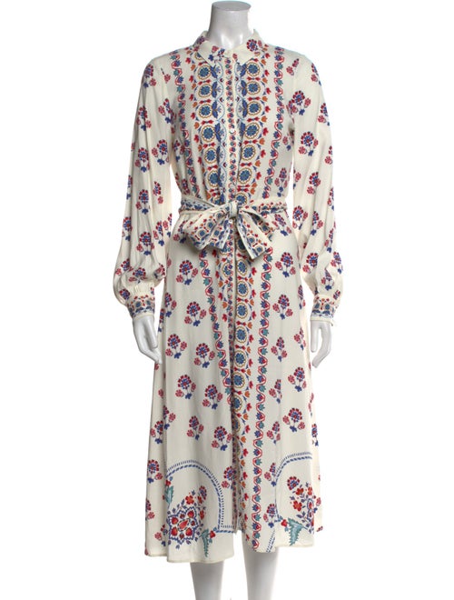 Sézane Printed Long Dress