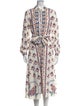Sézane Printed Long Dress