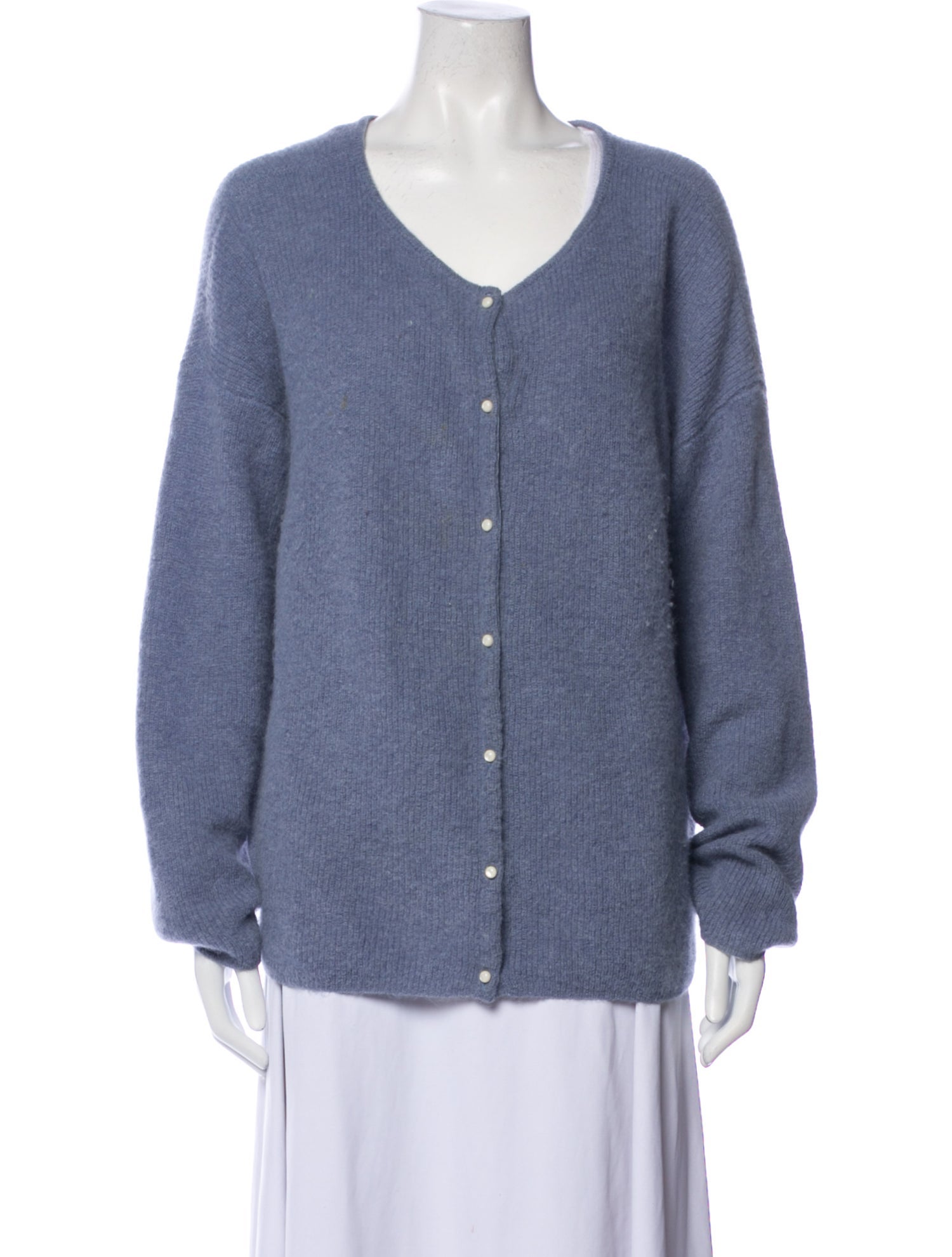 Sézane Mohair V-Neck Sweater