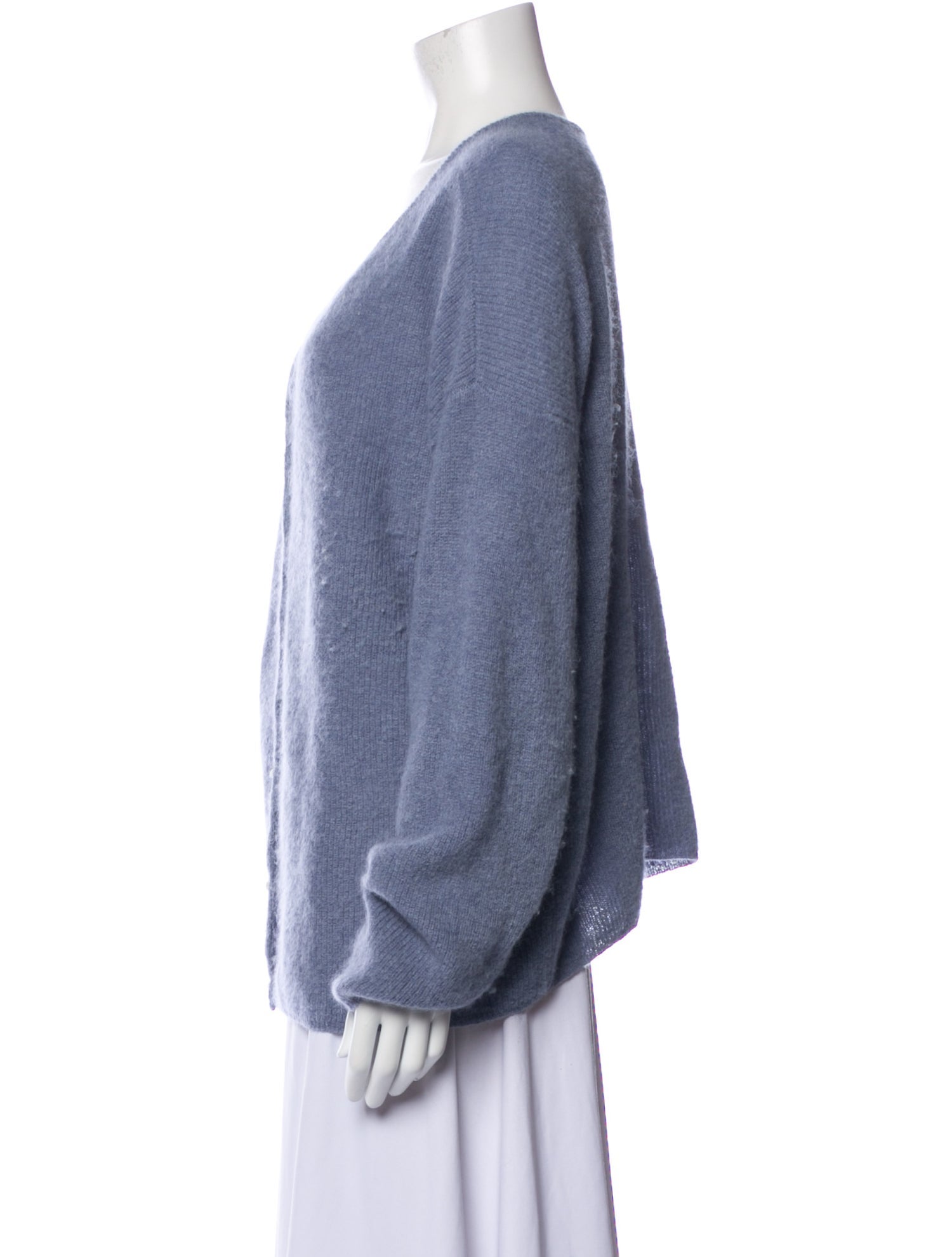 Sézane Mohair V-Neck Sweater